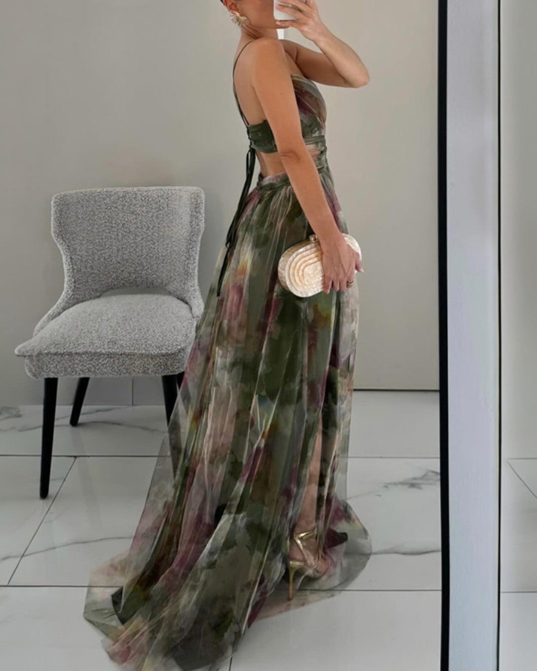 Giselle™ – Elegant Floral Maxi Dress