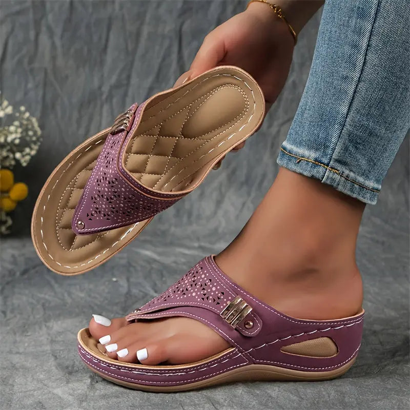Élodie™ Women's Wedge-Toe Sandals