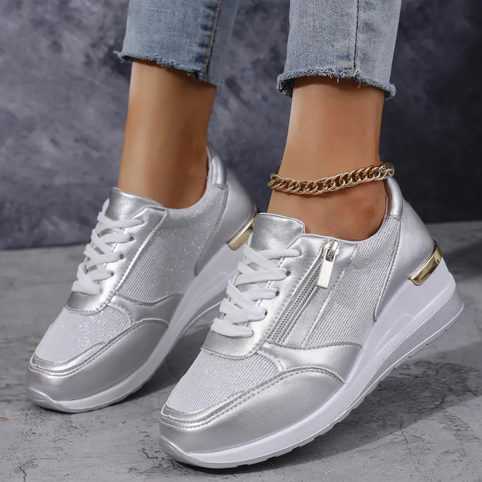 Livia™ – Orthopedic Comfort Sneakers with Side Zip