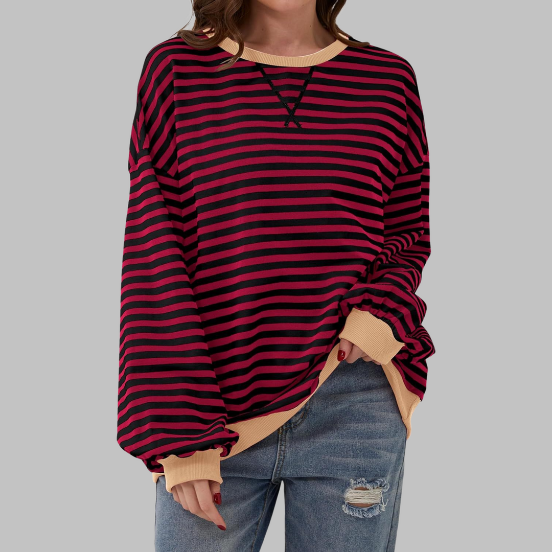 Mirelle™ – Casual Striped Comfort Top