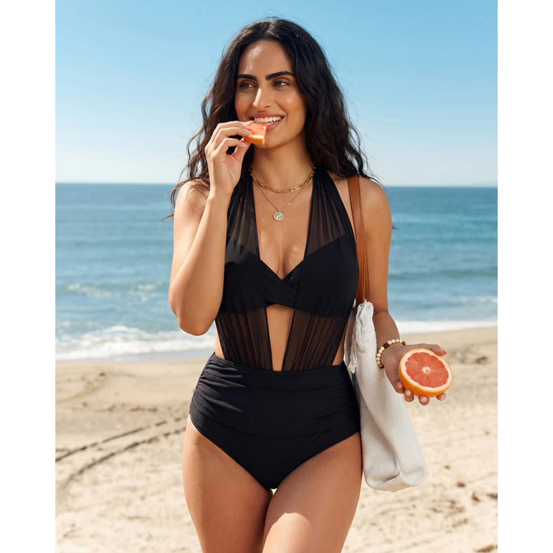 Sabine™ – 2-in-1 High-Waisted Tummy Control Bikini