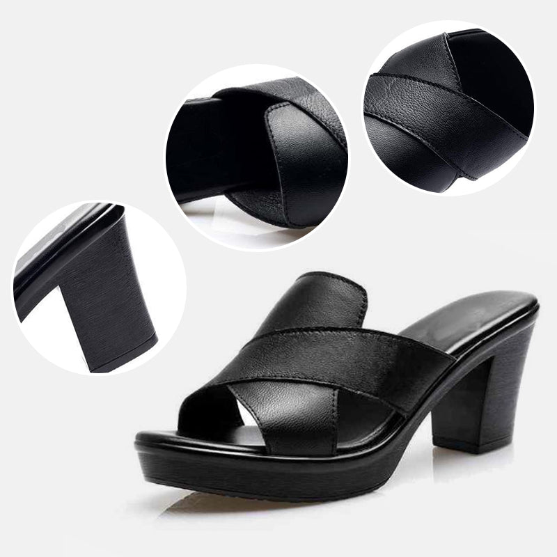 Karin™ – Elegant Comfort Heel Sandals