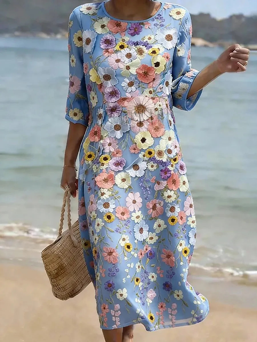 Melissa | Stylish & Cozy Mid-Length Dress