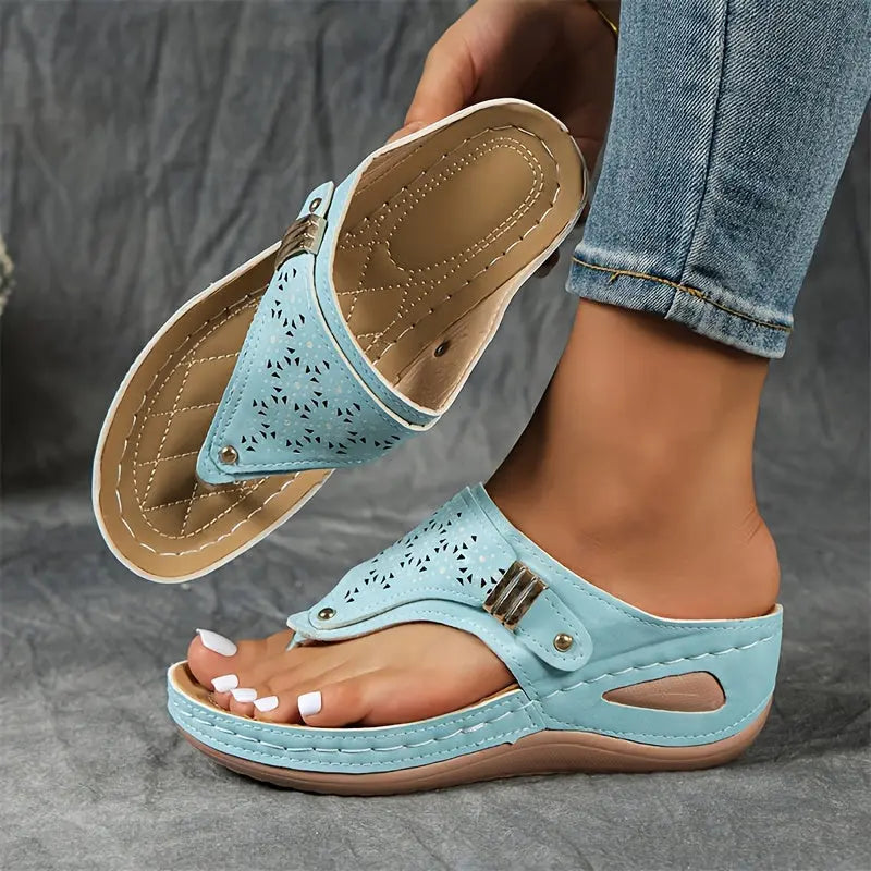 Élodie™ Women's Wedge-Toe Sandals