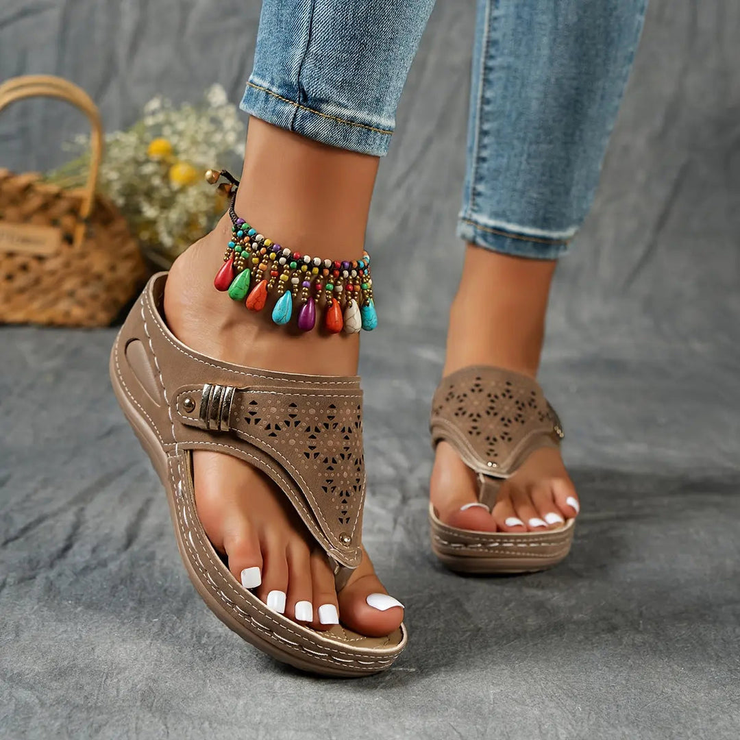 Élodie™ Women's Wedge-Toe Sandals