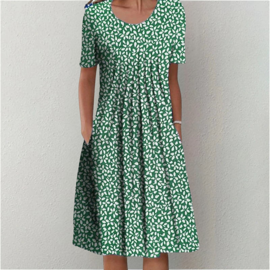 Sadie™ – Easy Floral Pocket Dress