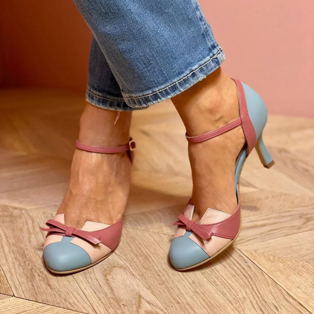 Camille™ – Vintage Comfort Heel Sandals