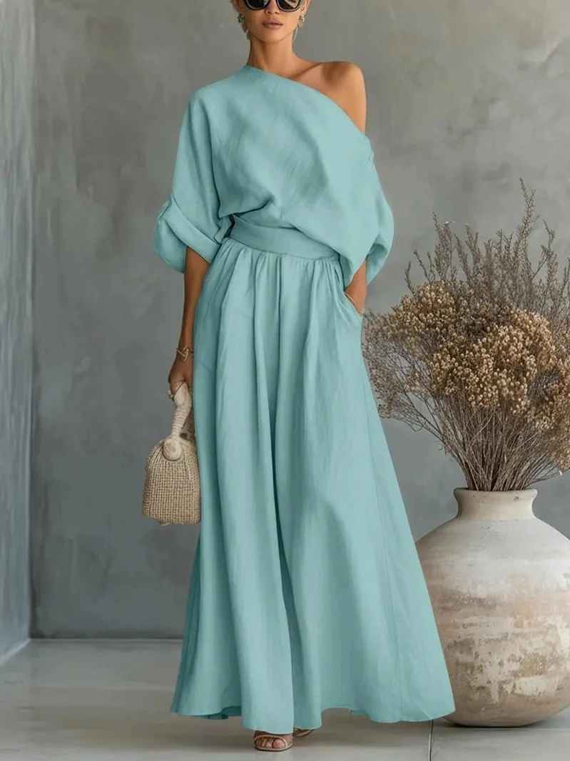 Lisa™ – Soft Off-Shoulder Resort Set