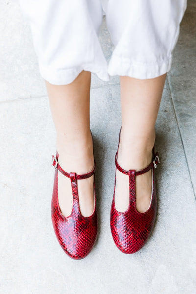 Norah™ – Elegant Retro Mary Jane Heels