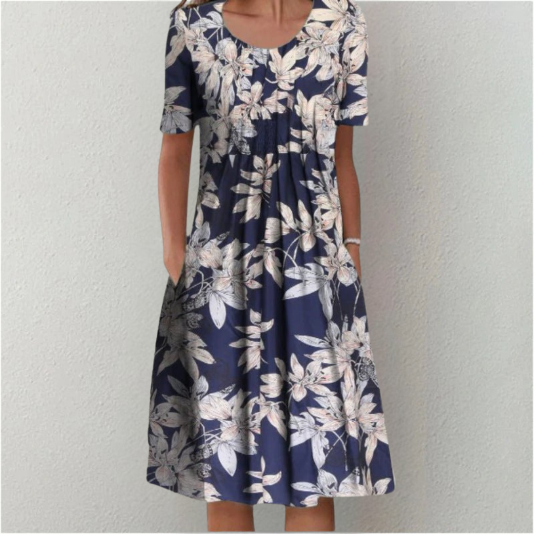 Sadie™ – Easy Floral Pocket Dress