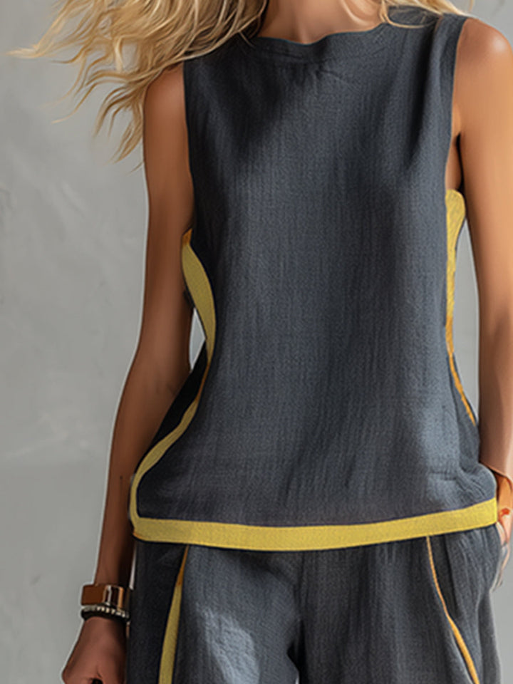 Leila™ – Elegant Linen Comfort Set