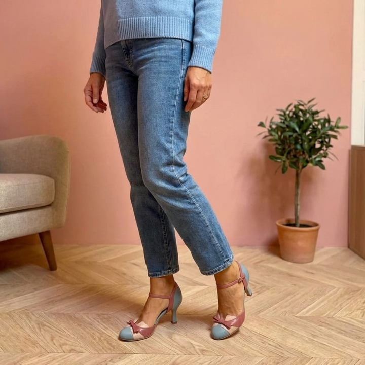 Camille™ – Vintage Comfort Heel Sandals