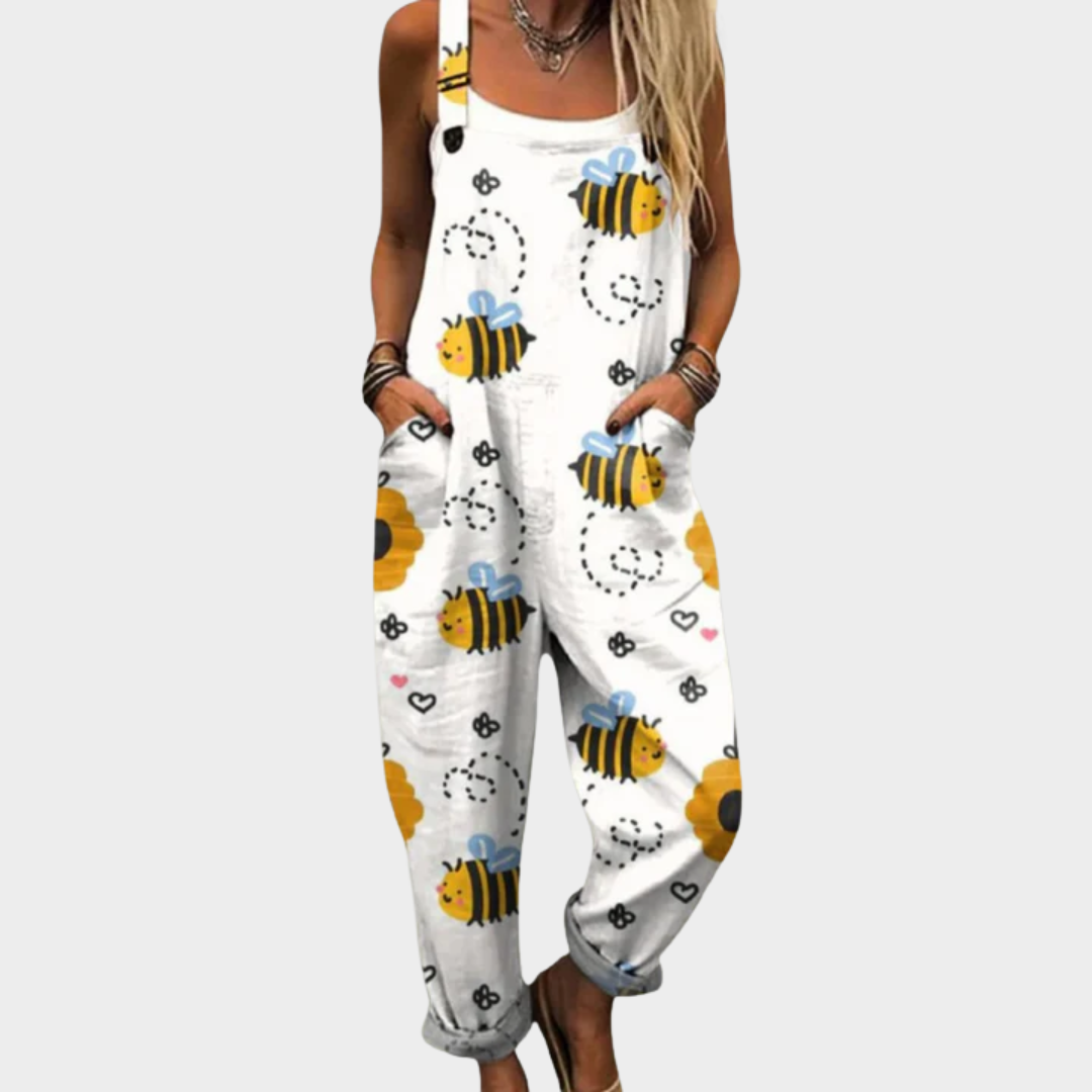 Cozy Printed Jumpsuit