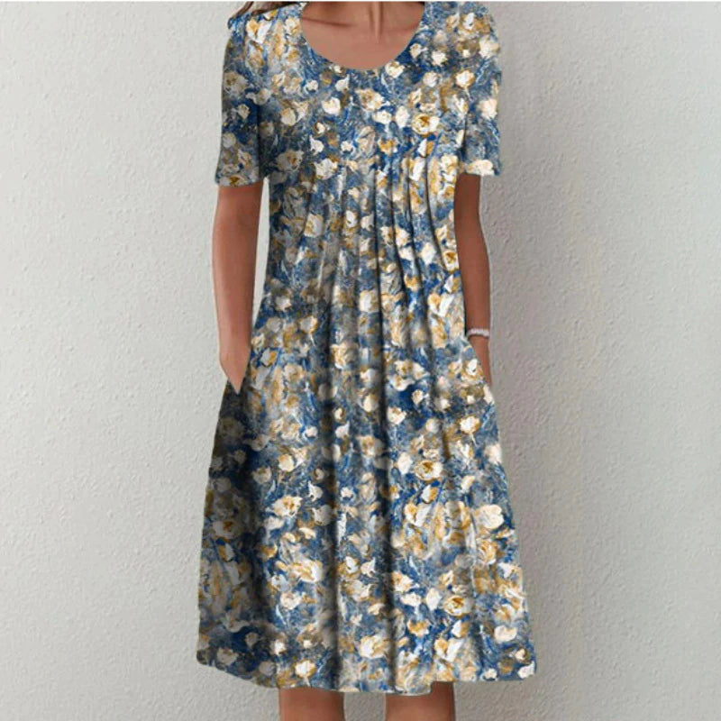 Sadie™ – Easy Floral Pocket Dress