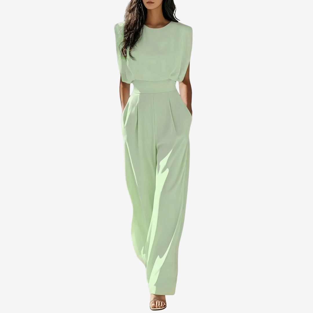 Ariia™ – Minimal Chic Sculpted Jumpsuit