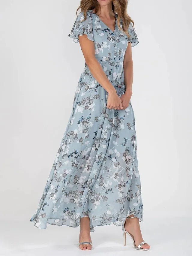 Zuri™ – Flattering Floral Maxi Dress