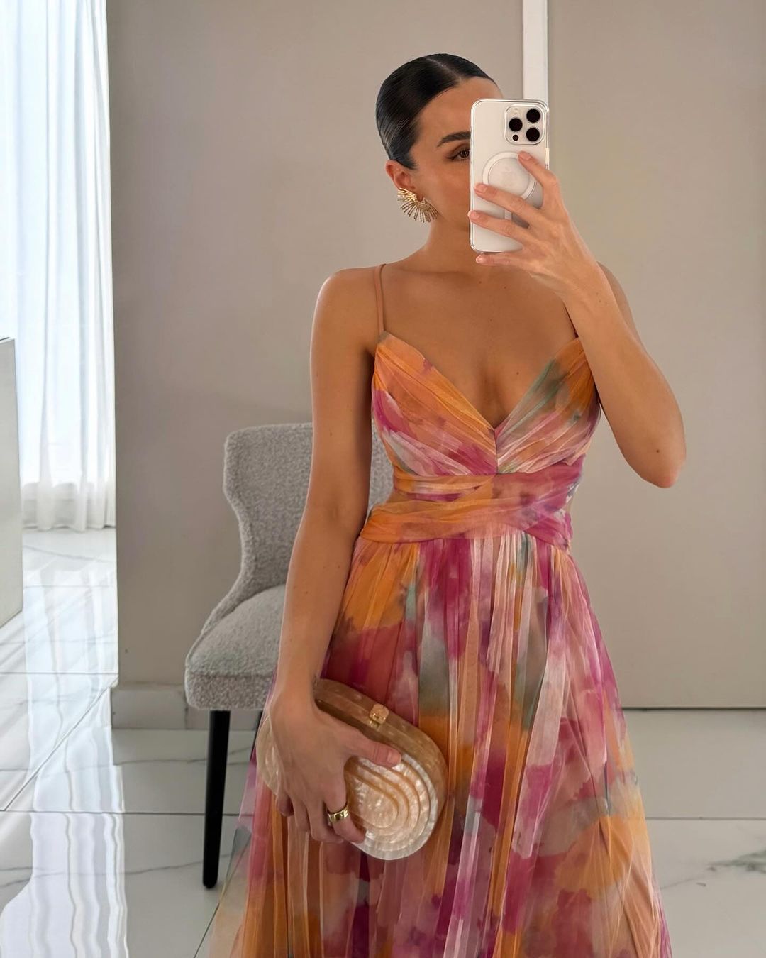 Giselle™ – Elegant Floral Maxi Dress