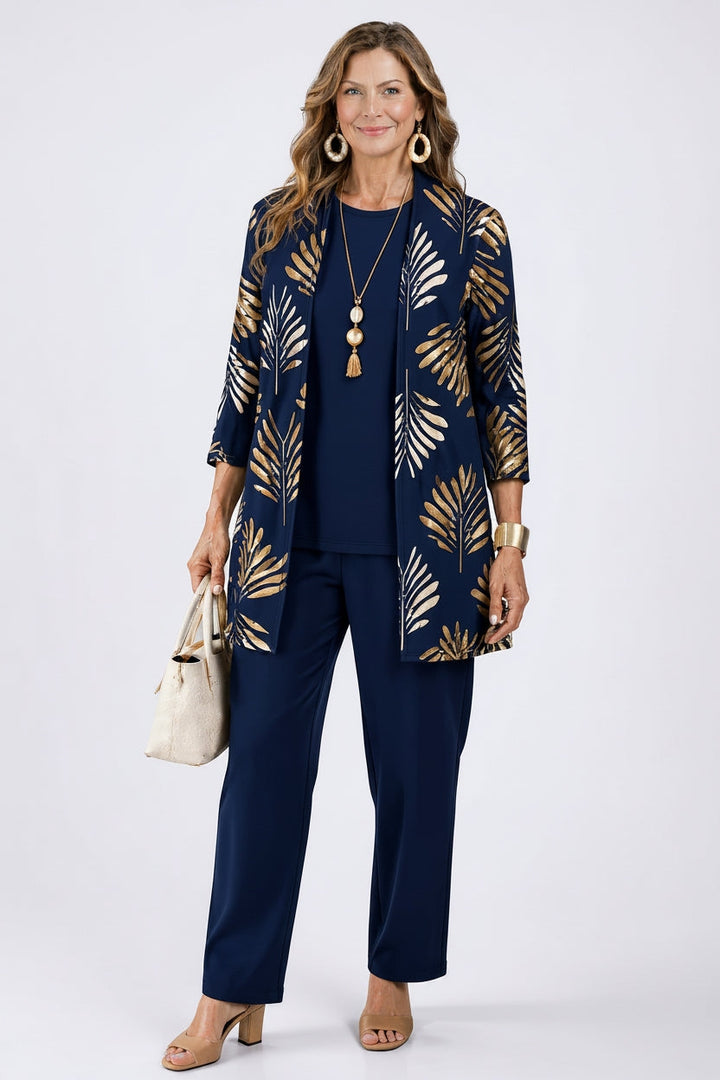 Claire™ – Elegant Botanical Three-Piece Set