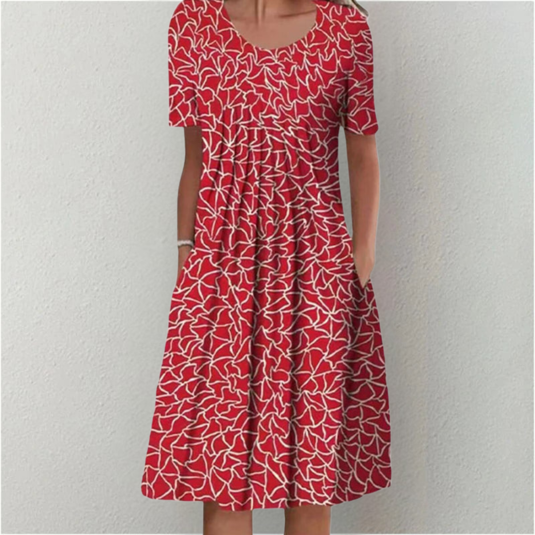 Sadie™ – Easy Floral Pocket Dress