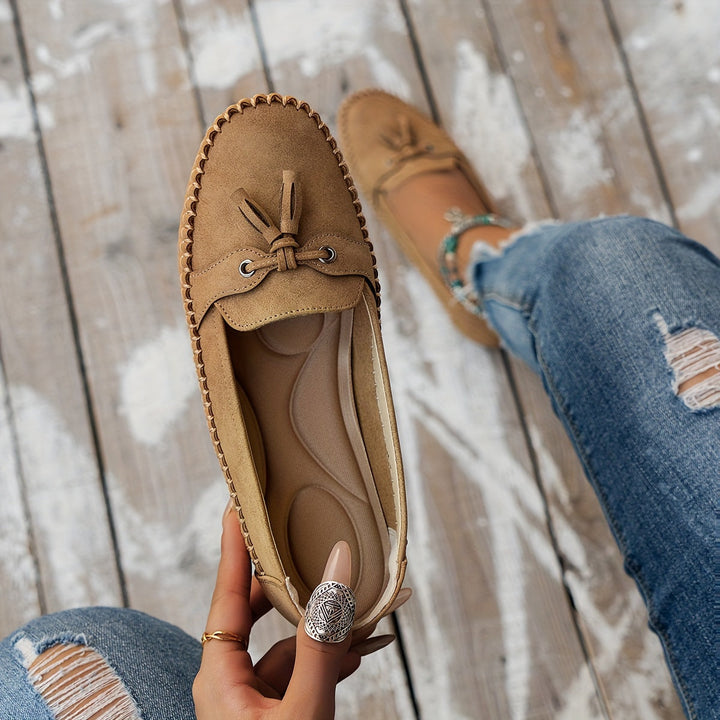 Nadine™ - Timeless Tassel Detail Loafers