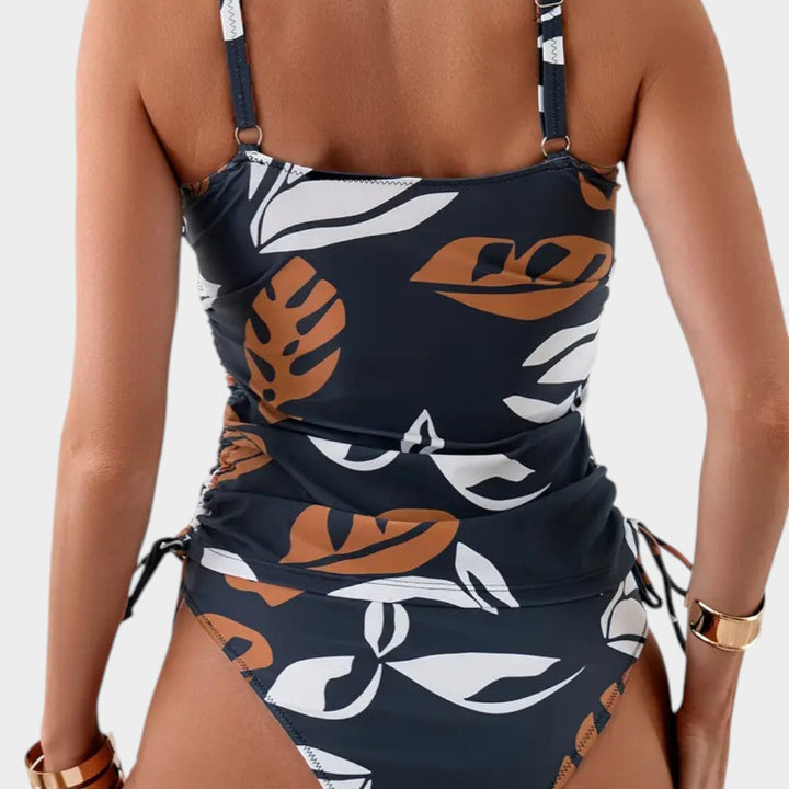 Carmen™ | Tropical Leaf Pattern Bikini