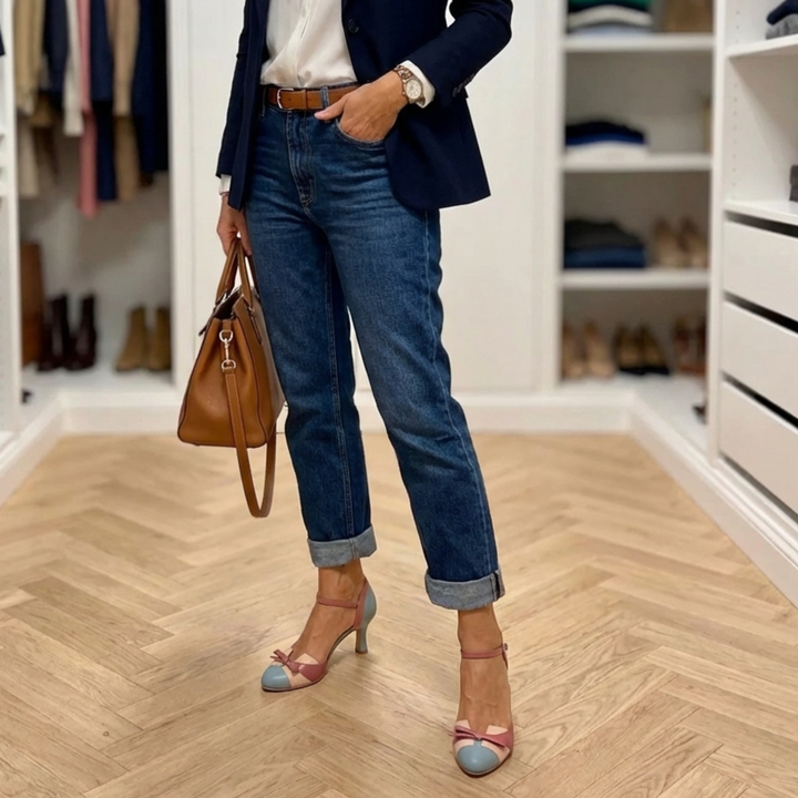 Camille™ – Vintage Comfort Heel Sandals
