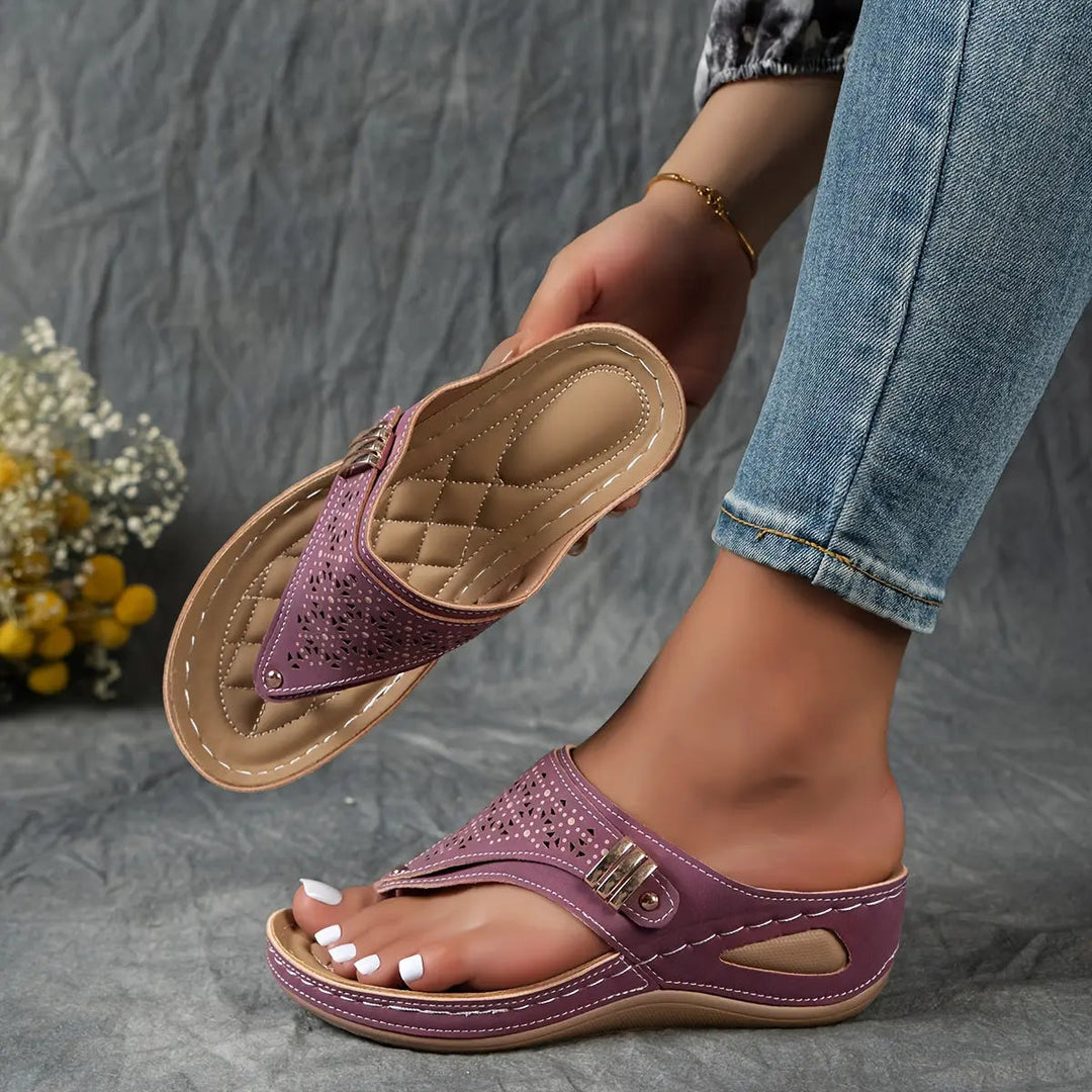 Élodie™ Women's Wedge-Toe Sandals