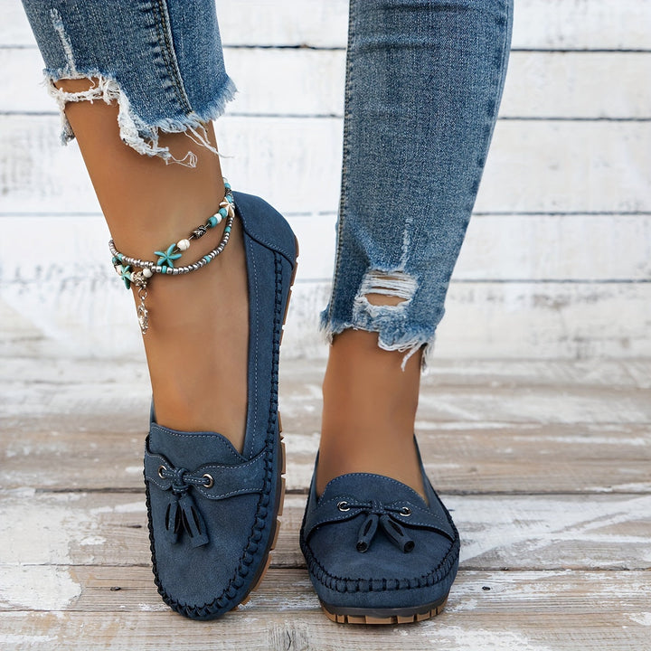 Nadine™ - Timeless Tassel Detail Loafers