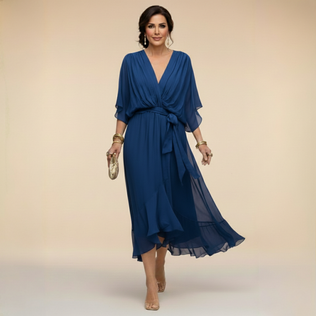 Marta™ – Elegant Flowing Chiffon Dress