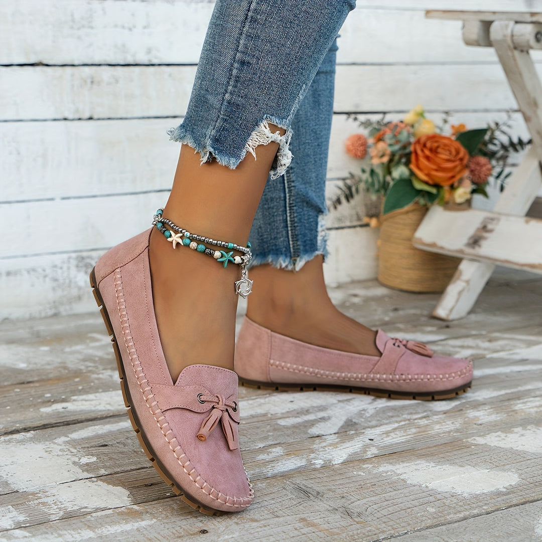 Nadine™ - Timeless Tassel Detail Loafers