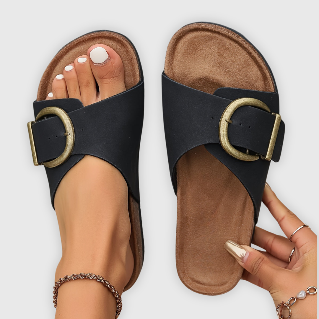 Aurora™ – Cozy Slip-On Sandals for Effortless Comfort