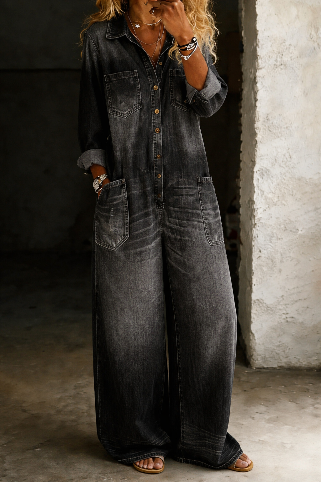 Lena™ | Relaxed Fit and Cozy Jumpsuit