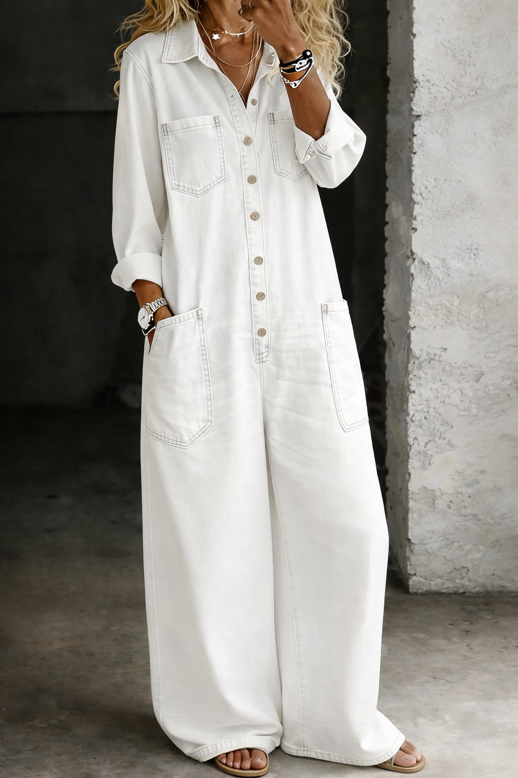 Lena™ | Relaxed Fit and Cozy Jumpsuit