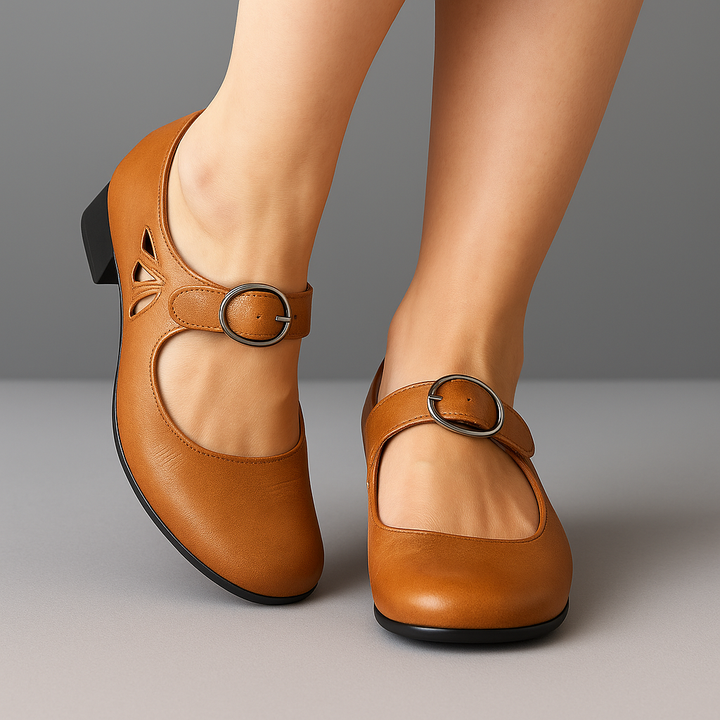 Denisa™ - Premium Leather Orthopedic Sandals