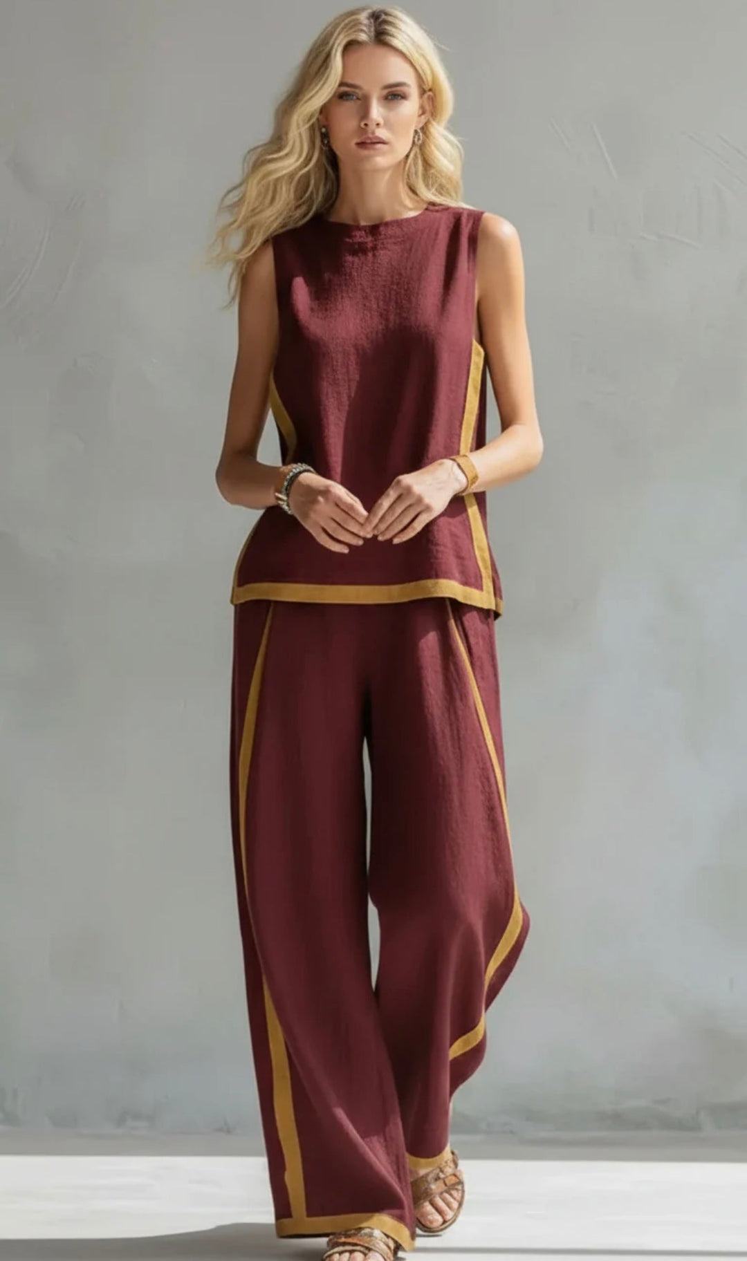 Leila™ – Elegant Linen Comfort Set