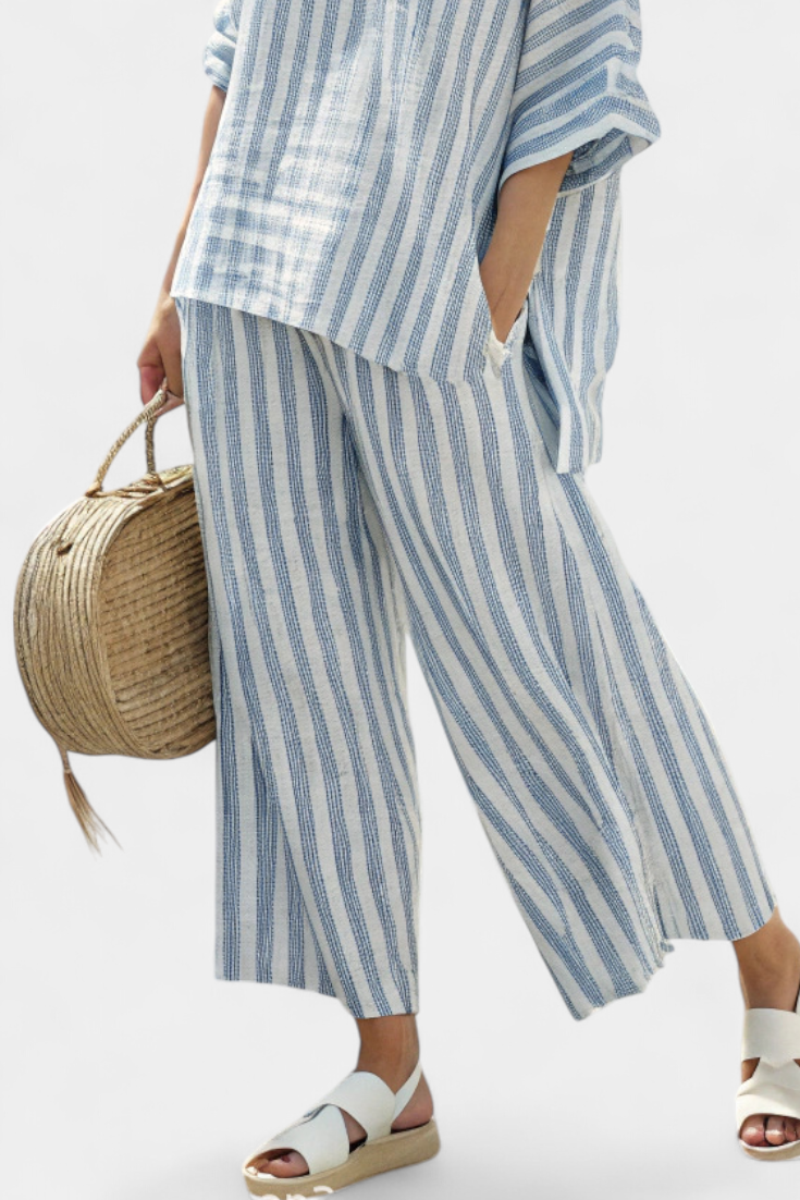 Livia™ – Elegant Linen Comfort Set