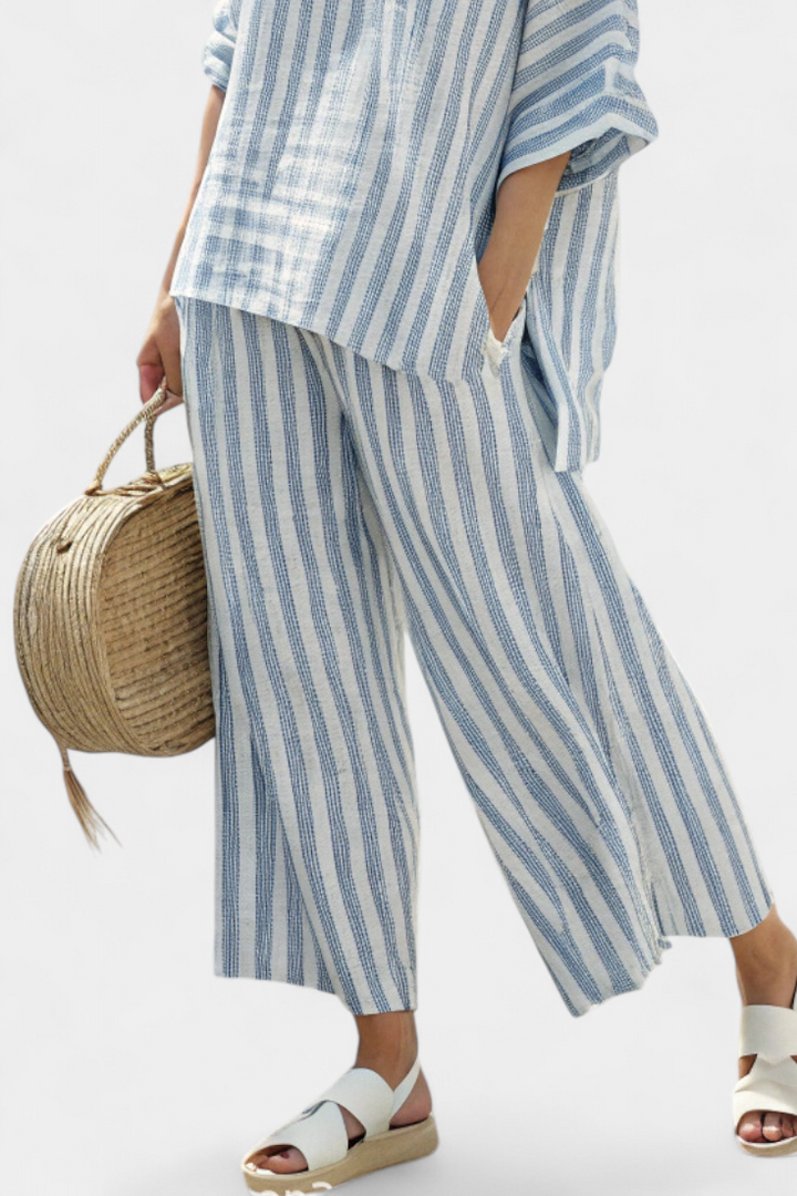 Livia™ – Elegant Linen Comfort Set