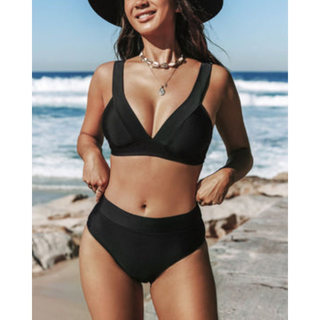 Noa™ | Classic High-Waisted Swimwear