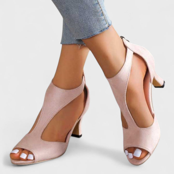 Zorine™ – Comfortable Heeled Sandals