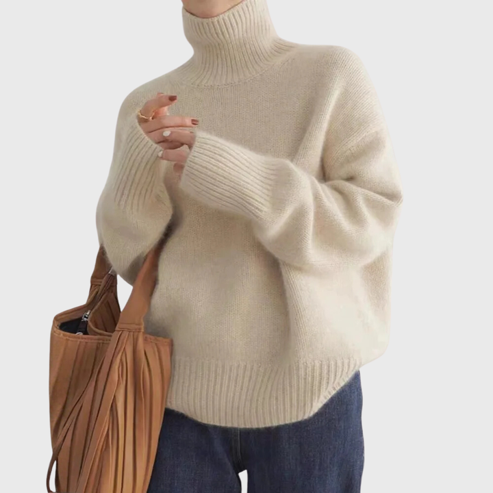 Isabella | High Neck in Cashmere