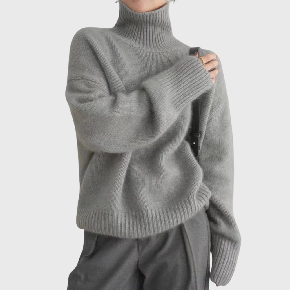 Isabella | High Neck in Cashmere