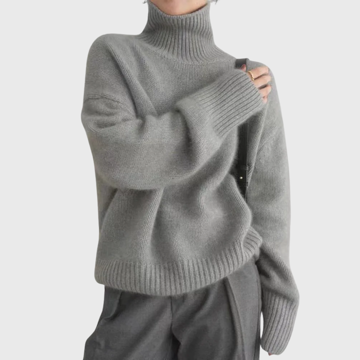 Isabella | High Neck in Cashmere