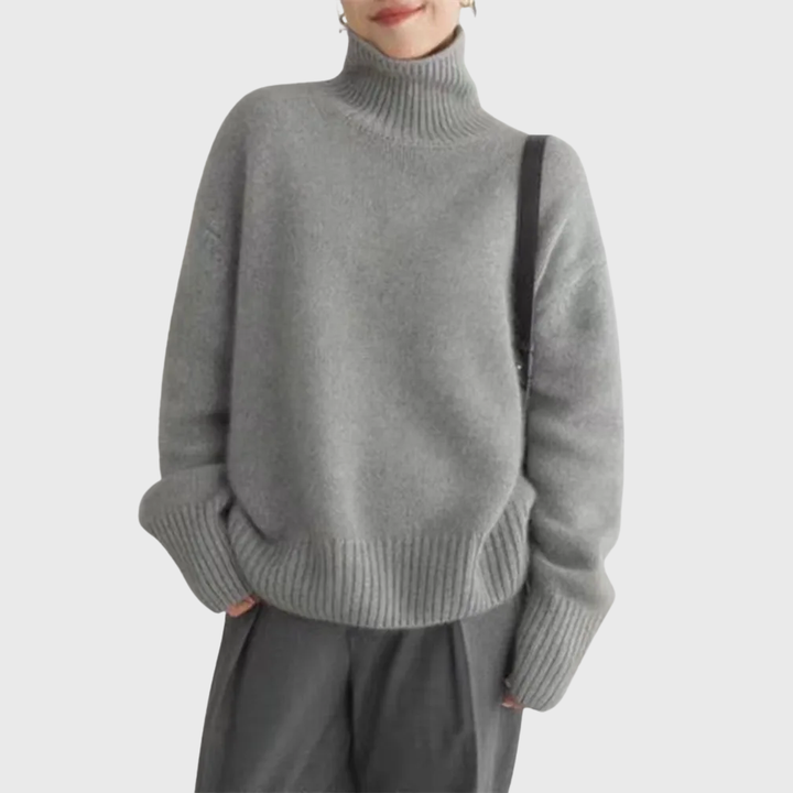 Isabella | High Neck in Cashmere