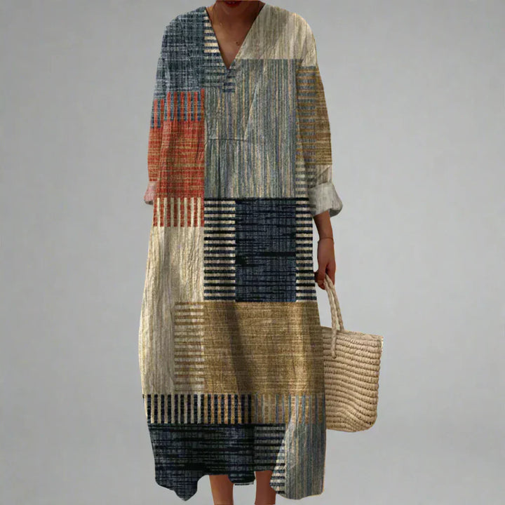 Iris | Artistic Abstract Dress