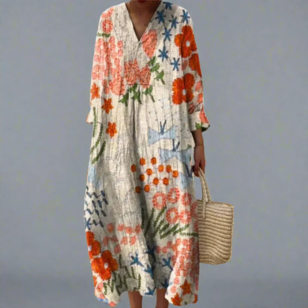 Maya | Artistic Abstract Dress