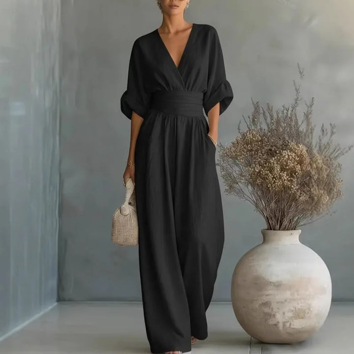 Soléa™ – Linen Jumpsuit