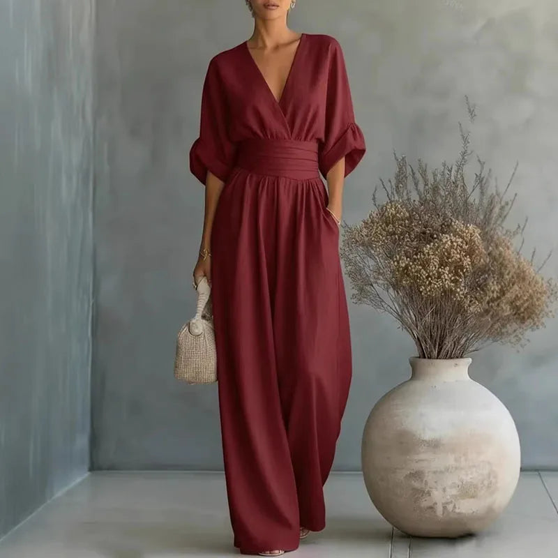 Soléa™ – Linen Jumpsuit