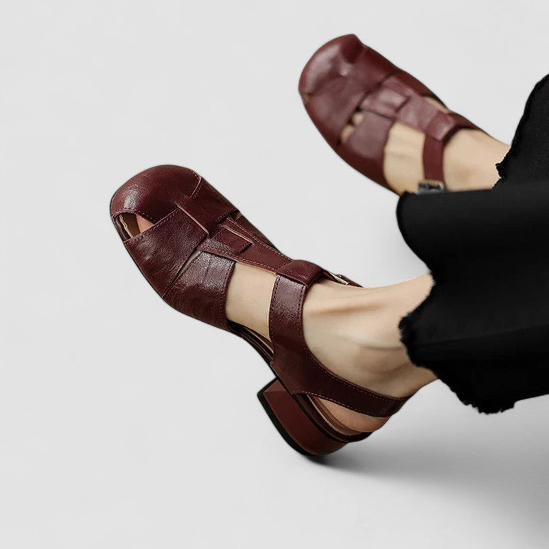 Amelia™ – Genuine Leather Mary Jane Shoes