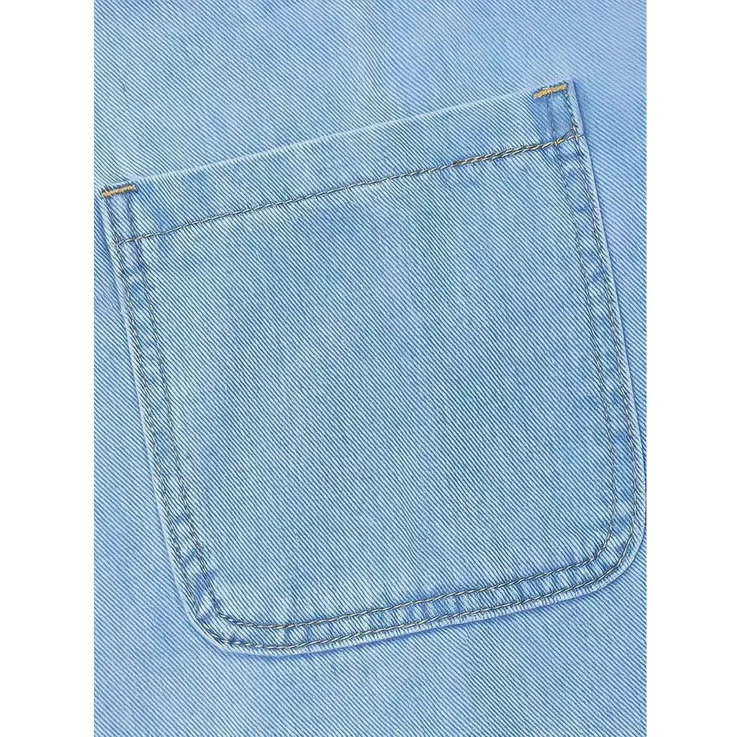 Saylor™ | Relaxed Denim-Style Dress