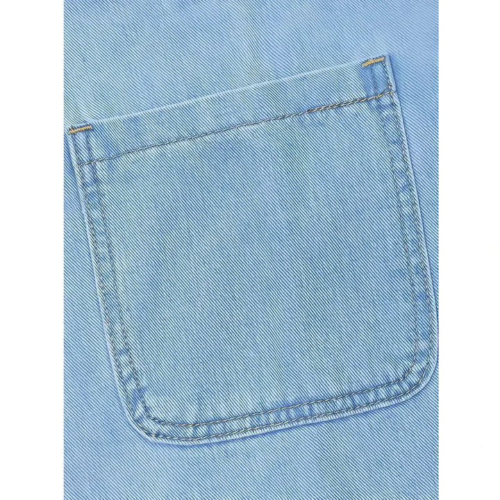 Saylor™ | Relaxed Denim-Style Dress